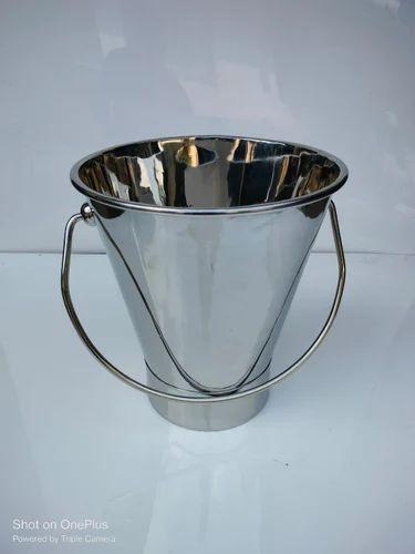 Pharma 5 Liter Stainless Steel Bucket - image 1