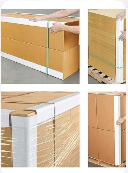 Paper Edge Protector - 30mm x 30mm & Above, 4mm Thick, 1 Meter Length for Pallet & Carton Protection - image 1