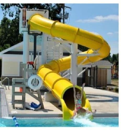 FRP Water Park Slides for Commercial Use | Customizable