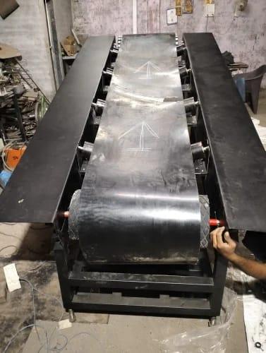 Rubber Belt Conveyor for Industrial Material Handling