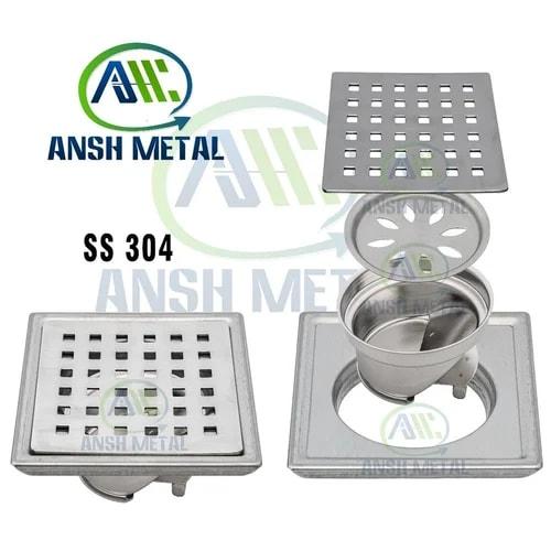 Stainless Steel Floor Drain for Bathroom & Kitchen – SS 304 Floor Drain