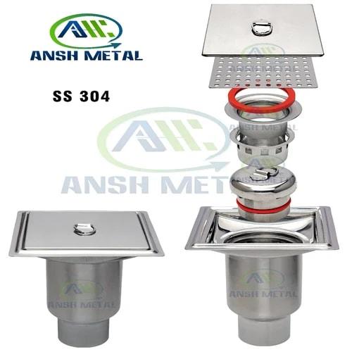 SS304 Floor Drain Trap for Commercial & Residential Use in Vasai - Construction & Real Estate