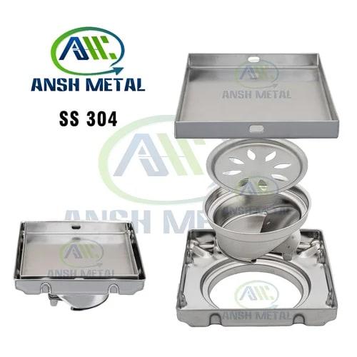 SS Tile Insert Floor Drain for Realty Sector | Stainless Steel Floor Drain